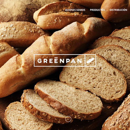 Página Web Empresa Greenpan